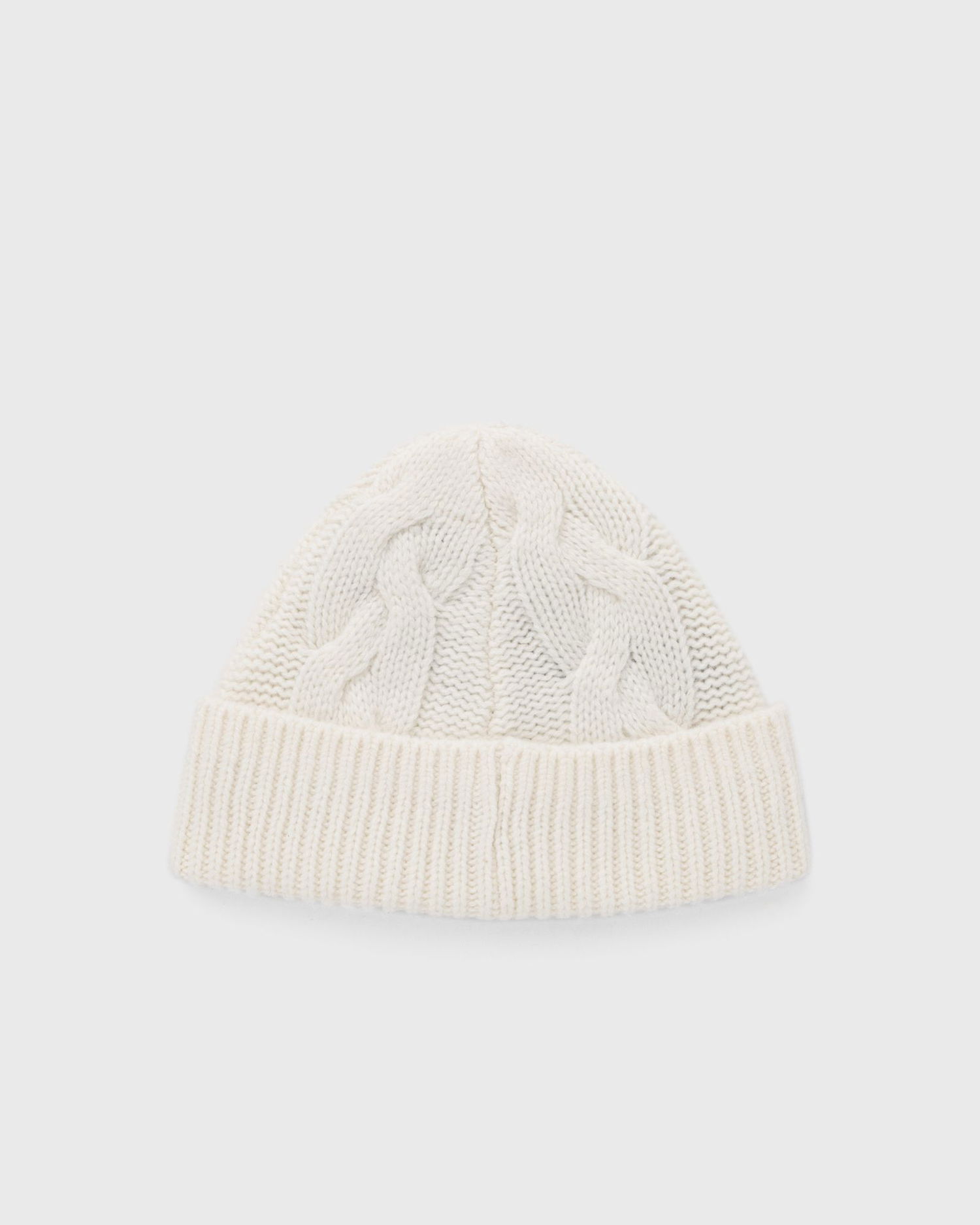 Шапка Fred Perry Lambswool Cable Beanie Бяло | C8135-560, 1