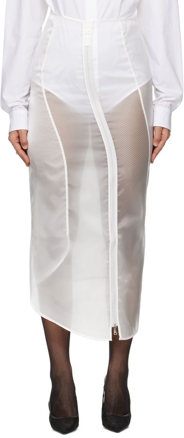 Пола Coperni Coperni Organza Maxi Skirt Бяло | COPJ68F3014, 0
