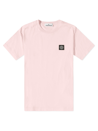Тениска Stone Island Patch Tee Розово | 101524113-V0080