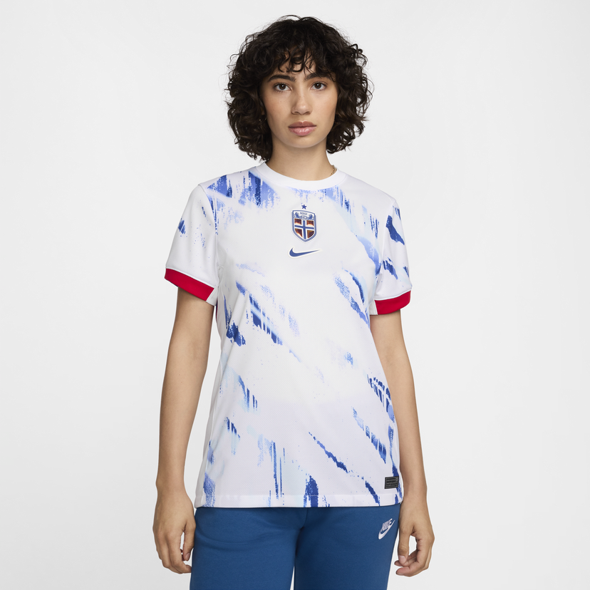 Фланелка Nike Dri-FIT Norway Stadium 2024/25 Replica Бяло | FZ0164-100