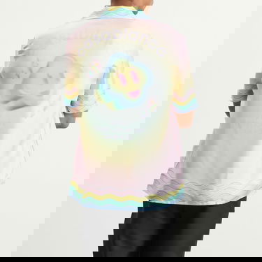 Риза Casablanca For The Love Of Dance Pastel Gradient Wave Cuban Collar Shirt Многоцветен | M-SP26-SH-003-03, 3