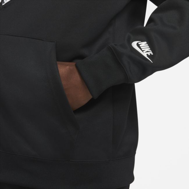 Суитчър Nike Sportswear Full-Zip Hoodie Черно | DM4672-010, 1