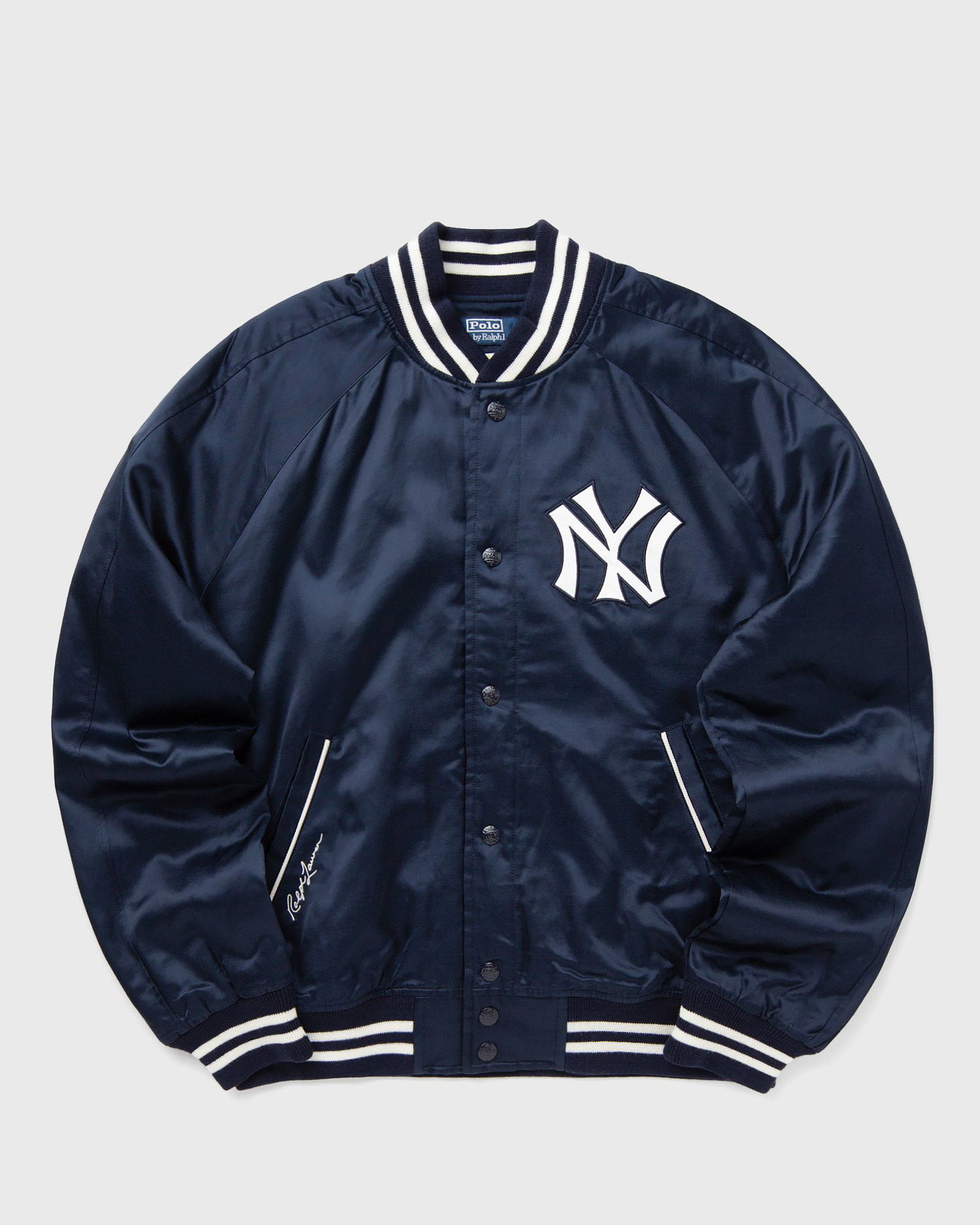 Яке бомбър Polo by Ralph Lauren Yankees Satin Bomber Jacket Тъмно синьо | 710967439001, 1