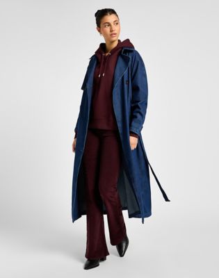 Суитчър Lee Velvet Hoodie Лилаво | 112355175, 1