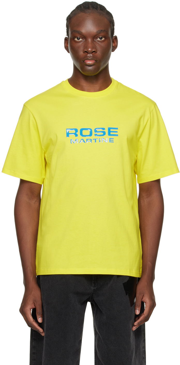 Тениска Martine Rose Classic T-Shirt Жълто | CMRSS24-603A, 0