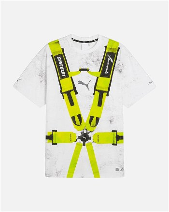 Puma A$AP Rocky Seatbelt T-Shirt White / Lime Pow 631040-02