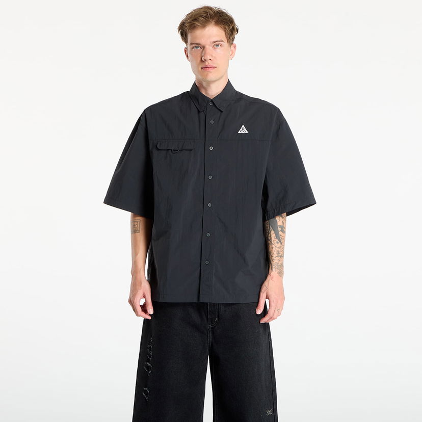 Риза Nike ACG ACG "Orb Weaver" UV Repel Short-Sleeve Shirt Черно | HJ2883-010