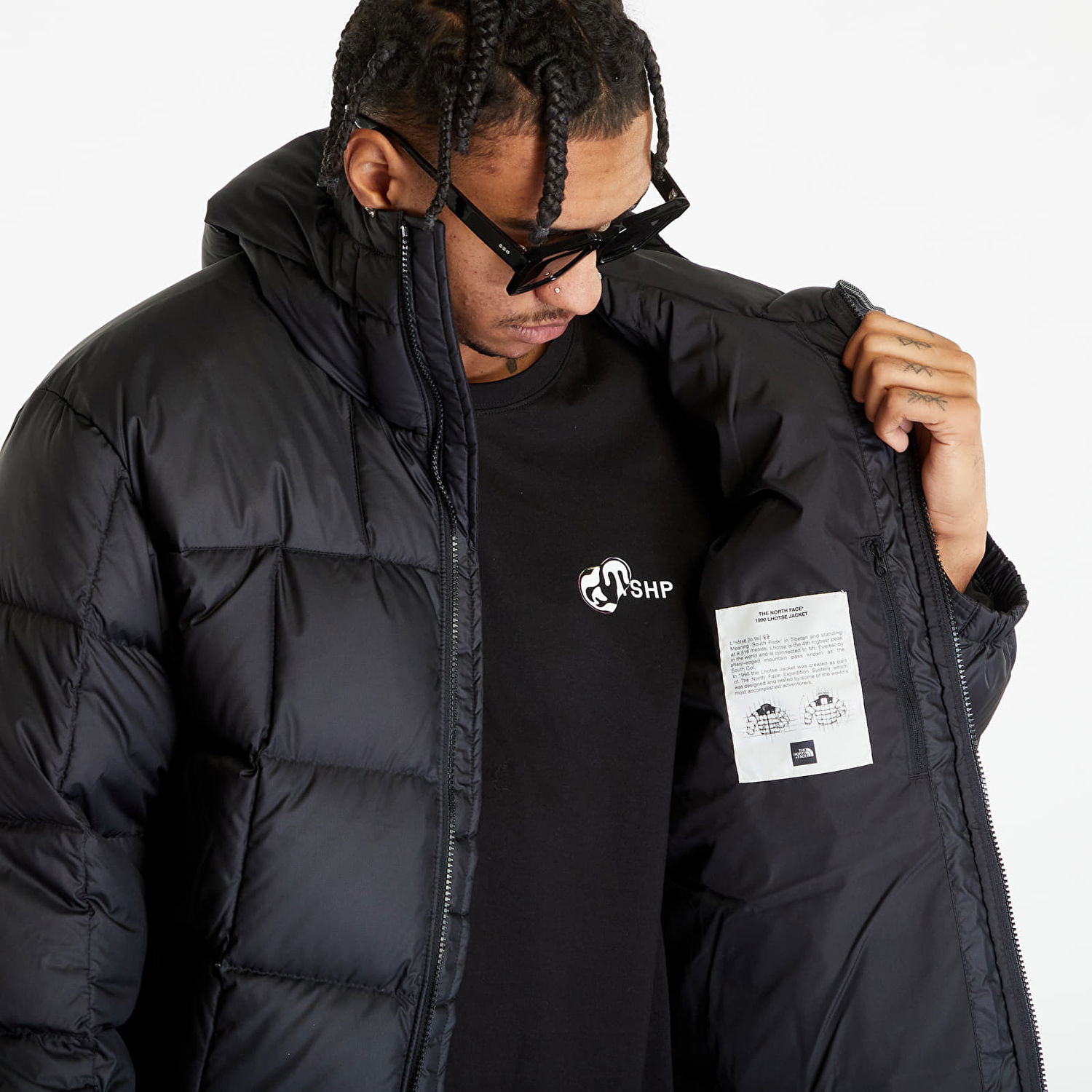Яке The North Face Lhotse Hooded Jacket Черно | NF0A853CJK3, 0