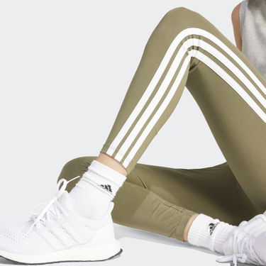 Клинове adidas Performance 3-Stripes Sports Leggings Зелено | JC5574, 5