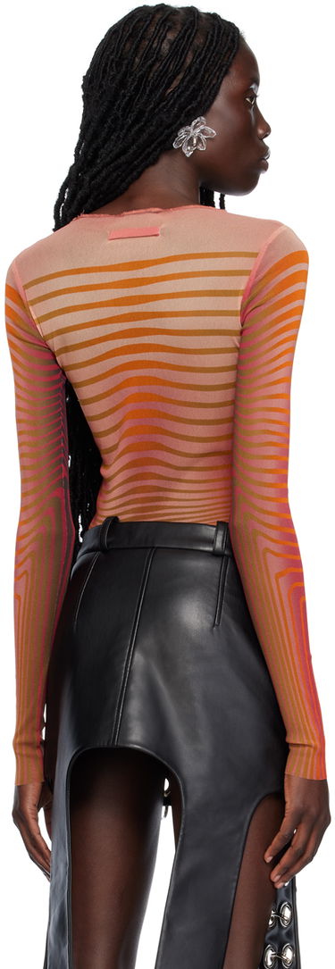 боди Jean Paul Gaultier Gaultier Morphing Long Sleeve Оранжево
 | 23/12-U- TO065-T523-3015, 2