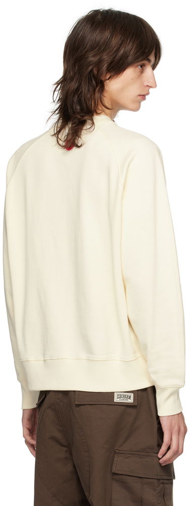 Пуловер BBC IceCream ICECREAM Woodgrain Running Dog Sweatshirt Бежово | IC24327, 2