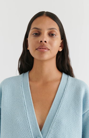 Пуловер AXEL ARIGATO Memory Relaxed Cardigan Синьо | A0443008, 7
