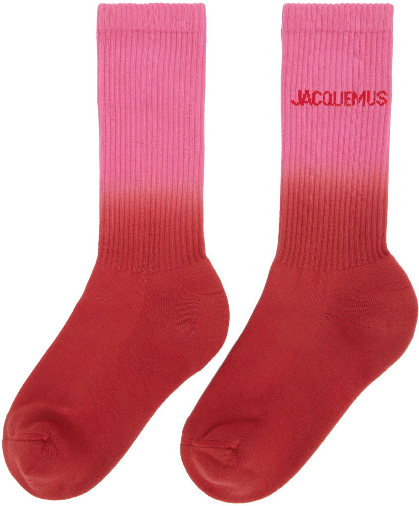 Бельо и чорапи Jacquemus Le Chouchou 'Les Chaussettes Moisson' Розово | 22E221AC010-5000, 1
