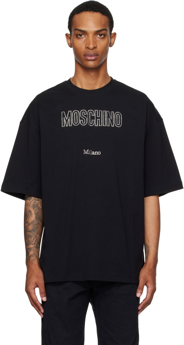 Moschino Organic Decorated T-Shirt