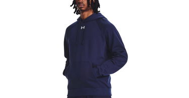 Суитчър Under Armour Rival Fleece Hoodie Тъмно синьо | 1379757-410, 1