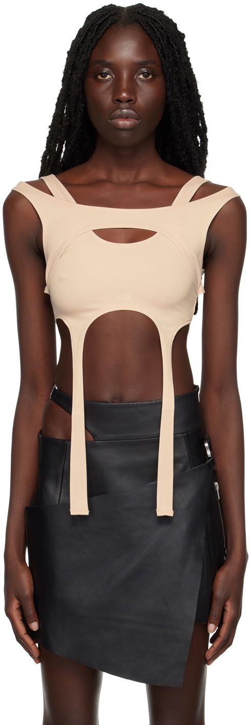 Потник HELIOT EMIL Harness Tank Top Бежово | HE_W_13_005_P03_BE16, 0