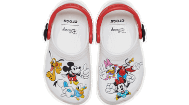 Кецове и обувки Crocs Mickey and Friends Classic Clogs Бяло | 211485-90H, 0