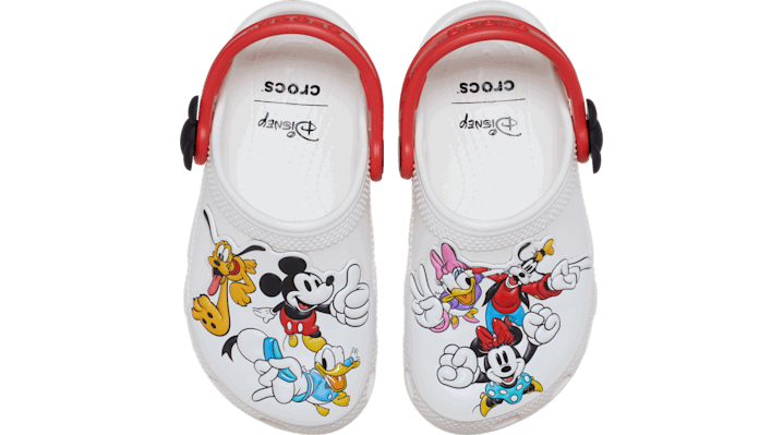 Кецове и обувки Crocs Mickey and Friends Classic Clogs Бяло | 211485-90H, 0