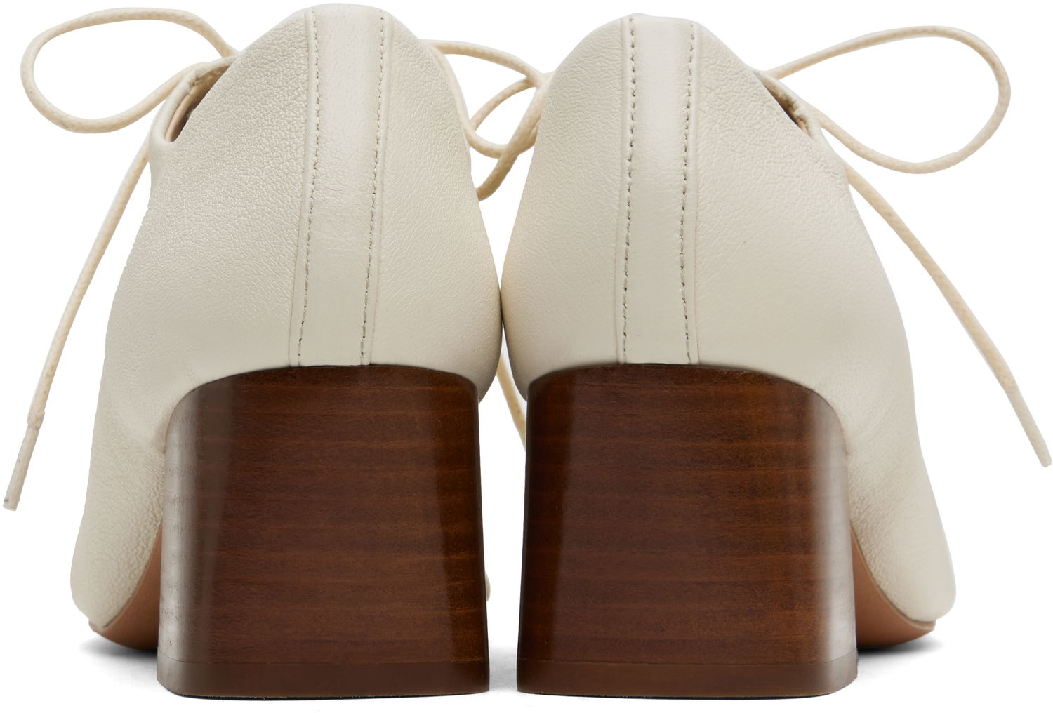 Кецове и обувки LEMAIRE Classic Derby Heels Бежово | FO0057 LL0070, 1