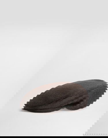 Шапка с козирка Dolce & Gabbana Dolce & Gabbana Wool and Llama Flat Cap Кафяво | GH587AFU2PXM0682, 3