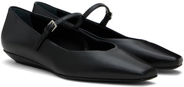 Pокля Loulou de Saison Loulou de Saison Micheline Ballerina Flats Черно | MICHELINE, 3