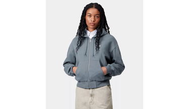 Суитчър Carhartt WIP Hooded Casey Jacket Angelite Синьо | I032642_39X_XX, 3