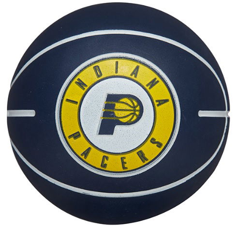 Спортна екипировка Wilson Tennis NBA DRIBBLER BASKETBALL INDIANA PACERS Тъмно синьо | wtb1100in