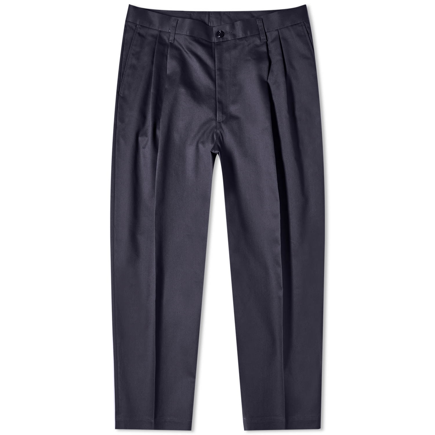 Панталони Neighborhood Two Tuck Trousers Тъмно синьо | 232SPNH-PTM02-NY, 0