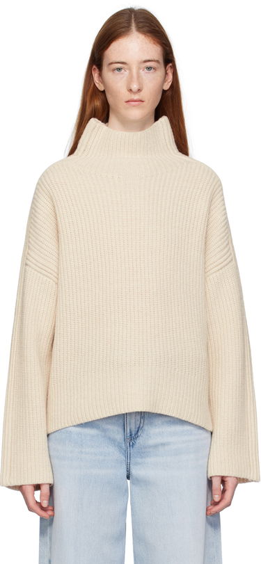 Пуловер rag & bone Rag & Bone Connie Turtleneck Sweater Бежово | WAS23F001SL01, 0