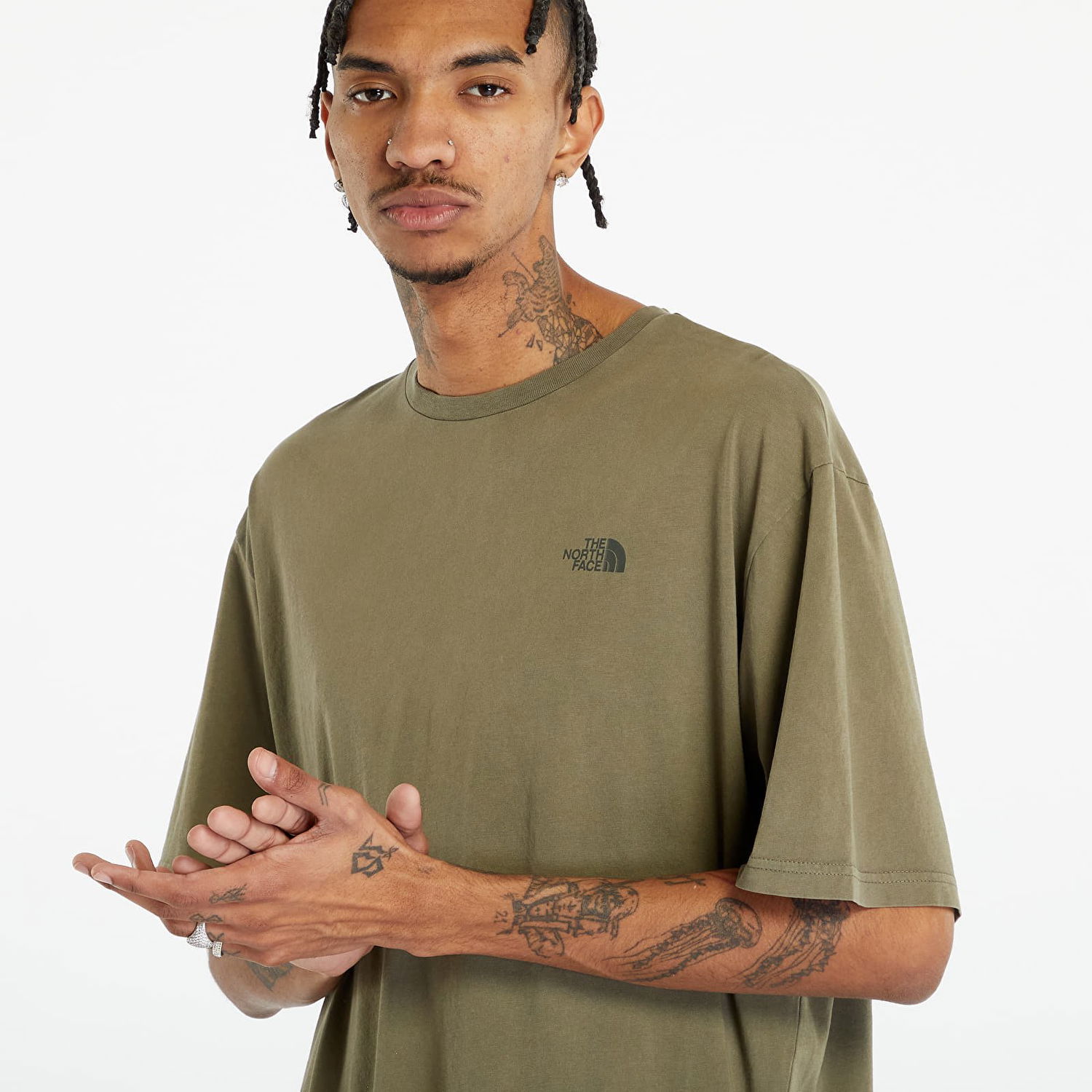 Тениска The North Face Heritage Dye Pack Logowear Tee Зелено | NF0A826Q21L1, 1