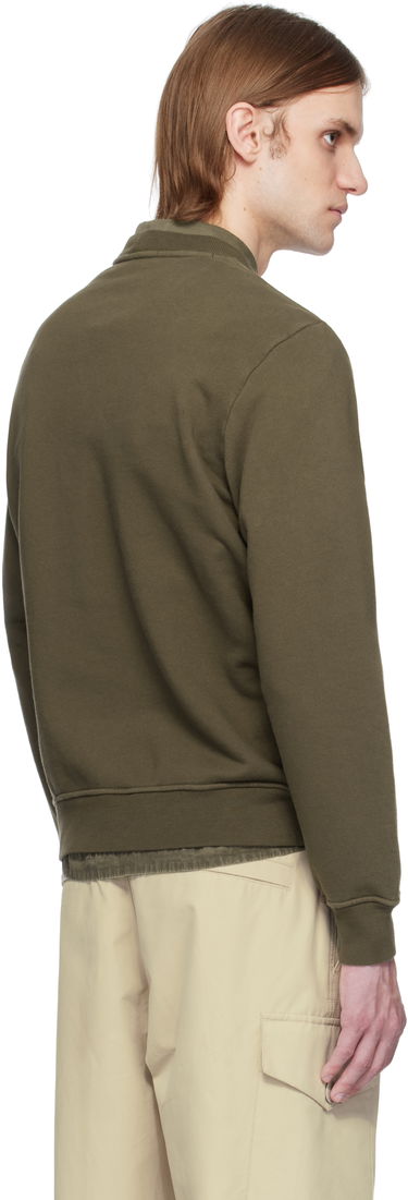Пуловер Stone Island Stone Island Cotton Fleece Sweatshirt Зелено | K1S15 6100026 S0122, 2