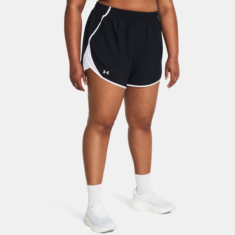 Къси панталони Under Armour Fly-By Shorts für Damen Черно | 1382853-002