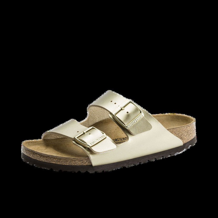 Кецове и обувки Birkenstock Arizona Birko-Flor Gold Regular Fit Металик | 1016110