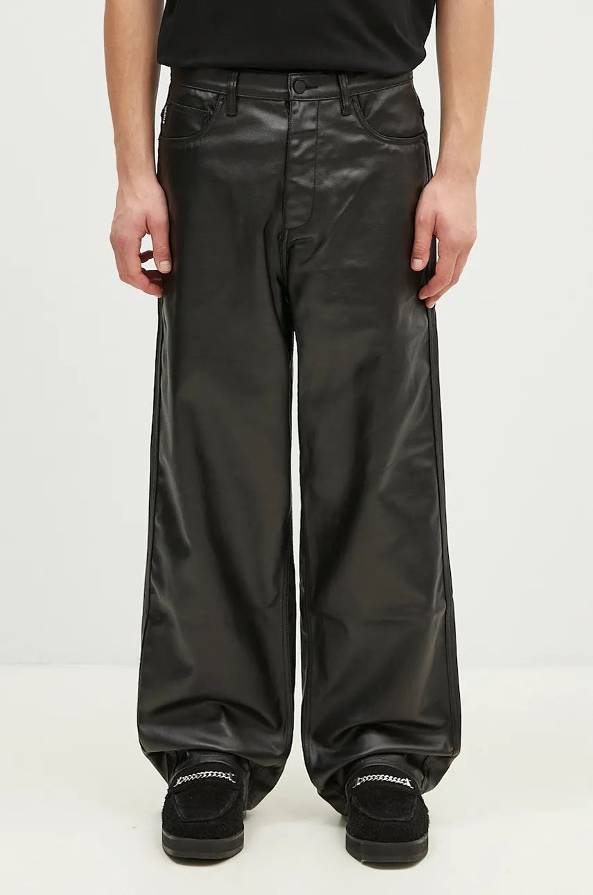 Панталони Pleasures Latex Formula Trousers Черно | P24F039, 0