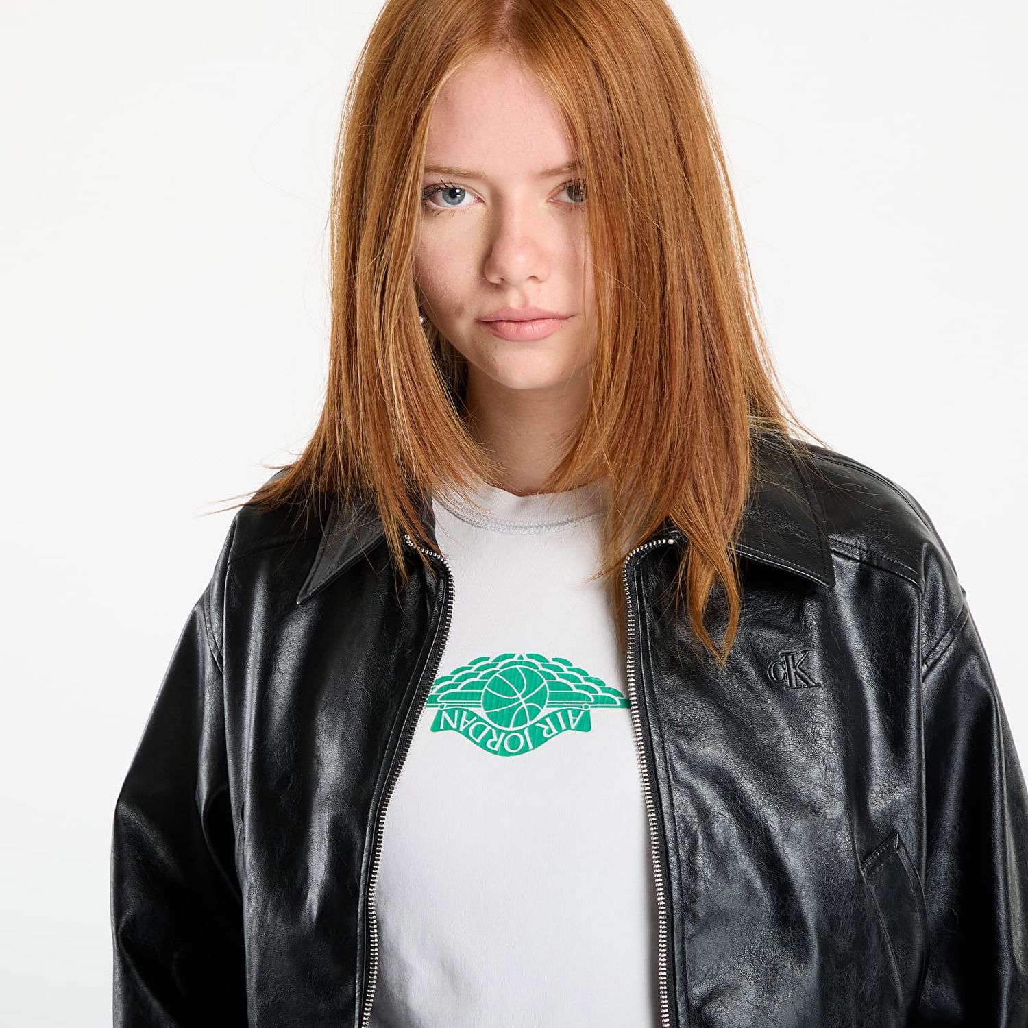 Яке CALVIN KLEIN Calvin Klein Jeans A-Cropped Crinkle Jacket Черно | LV047C518G UB1, 1