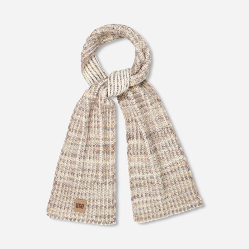 Шал UGG Multicolor Knitted Wool Scarf Бежово | 100824-NSML
