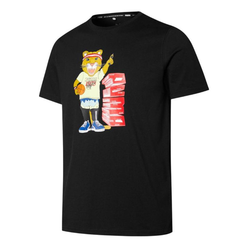 Тениска Puma Dylan Graphic Short Sleeve T-Shirt Черно | 532730-06