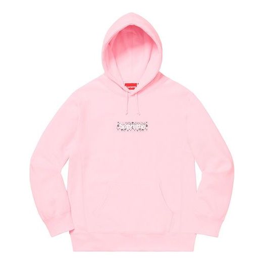 Суитчър Supreme Bandana Box Print Hoodie Розово | SUP-FW19-10831