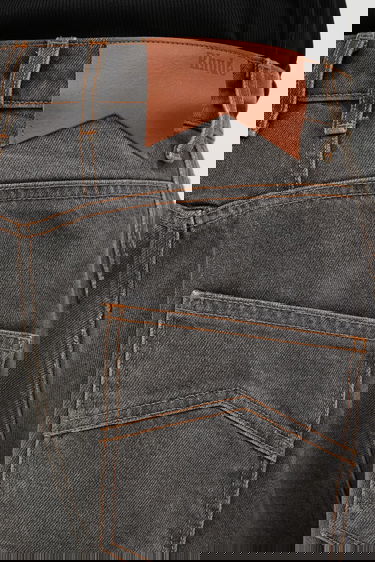 Дънки Rhude RHUDE Wide Leg Traxedo Черно | RHFW25DP01012, 4