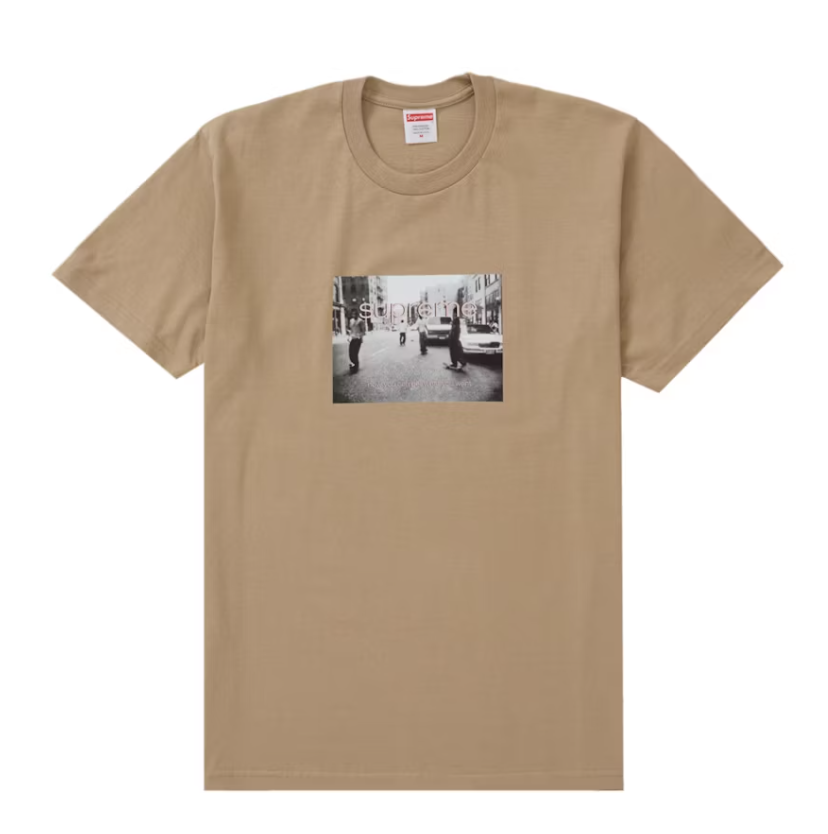 Тениска Supreme Crew 96 Tee Кафяво | SS24T24 KHAKI, 0