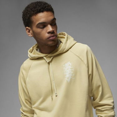 Суитчър Jordan ZION Fleece Hoodie Бежово | DX6587-783, 3