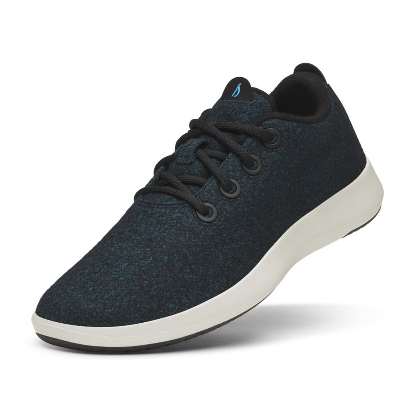 Кецове и обувки Allbirds Wool Runner Mizzles Черно | A11023W