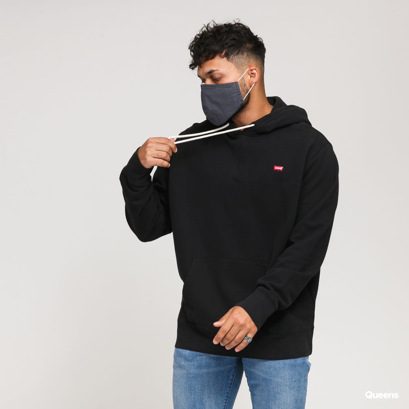 Суитчър Levi's ® New Original Hoodie Черно | 34581-0001, 0