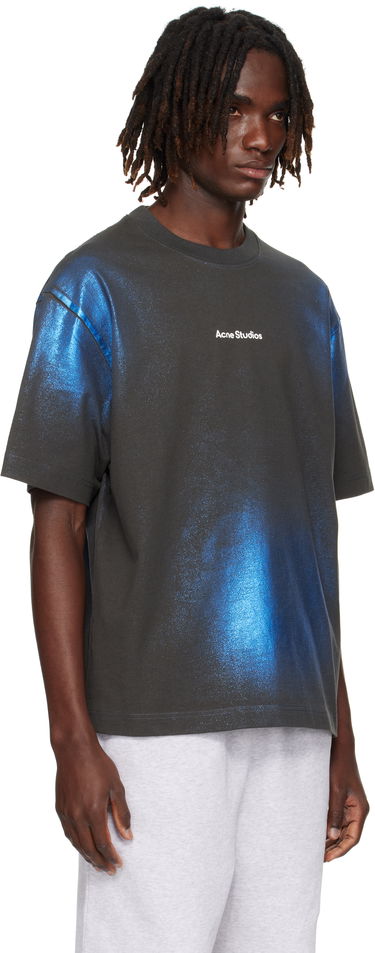 Тениска Acne Studios Acne Studios Logo T-Shirt Черно | CL0348-, 1