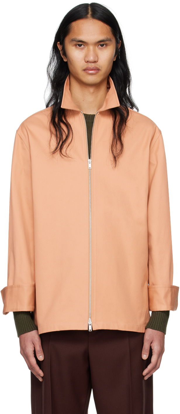 Риза Jil Sander Zip Shirt Розово | J22DL0178_J45217, 0