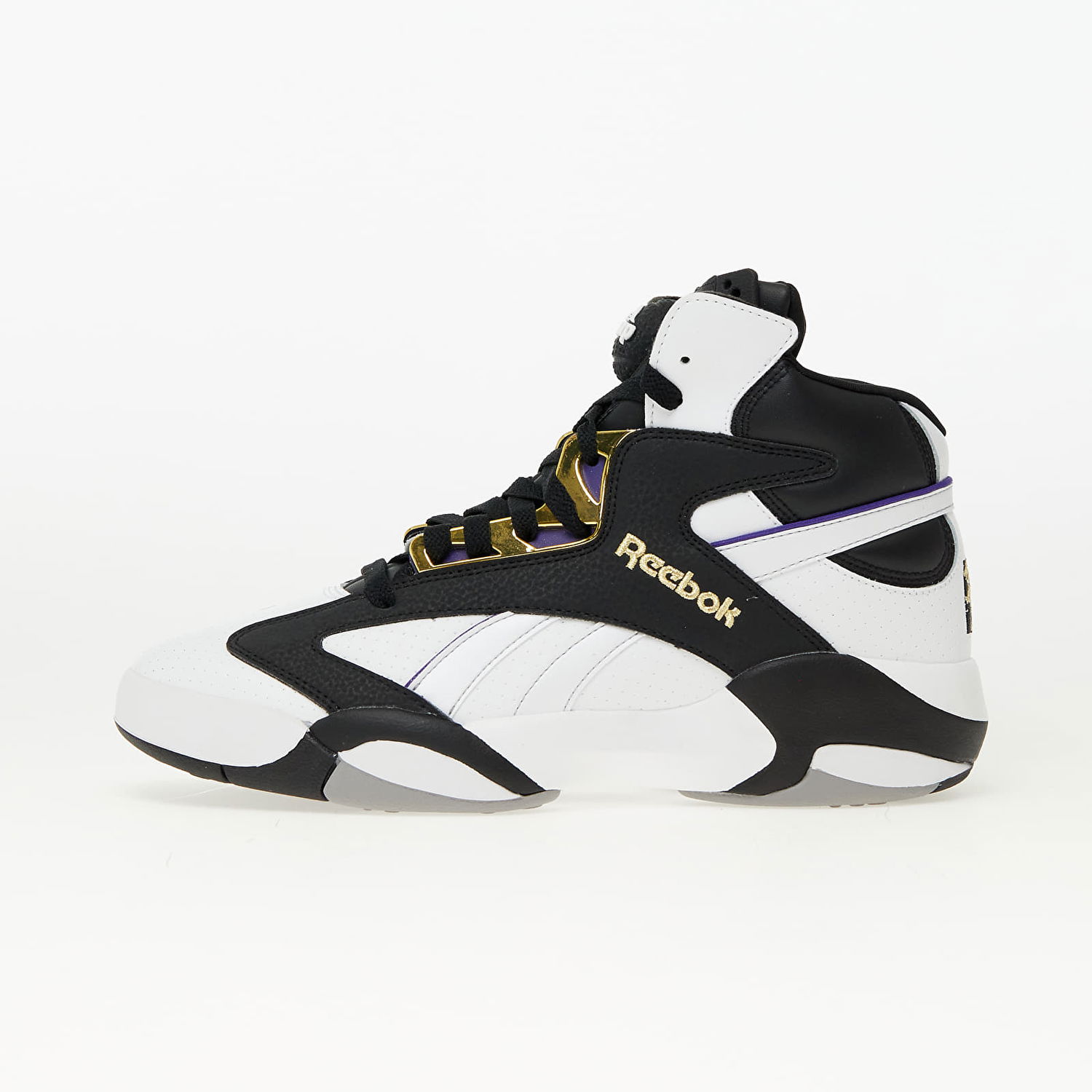 Кецове и обувки Reebok Shaq Attaq Ftw White/ Core Black/ Gold Metallic Черно | 100032830, 0