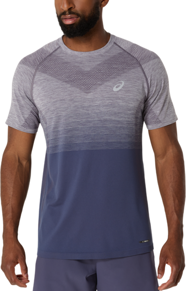 Тениска Asics Seamless Short Sleeve Running T-Shirt Лилаво | 2011c398-501, 0