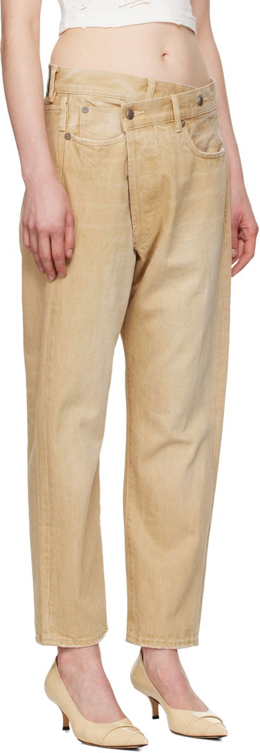 Дънки R13 R13 Crossover Jeans Бежово | R13W2048-D235A, 1