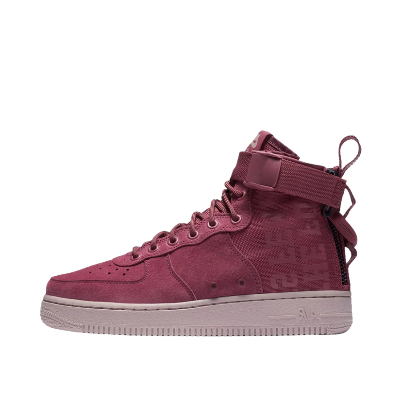 Кецове и обувки Nike SF Air Force 1 Mid Force Is Female Vintage Wine W Бургунди | AJ1698-600