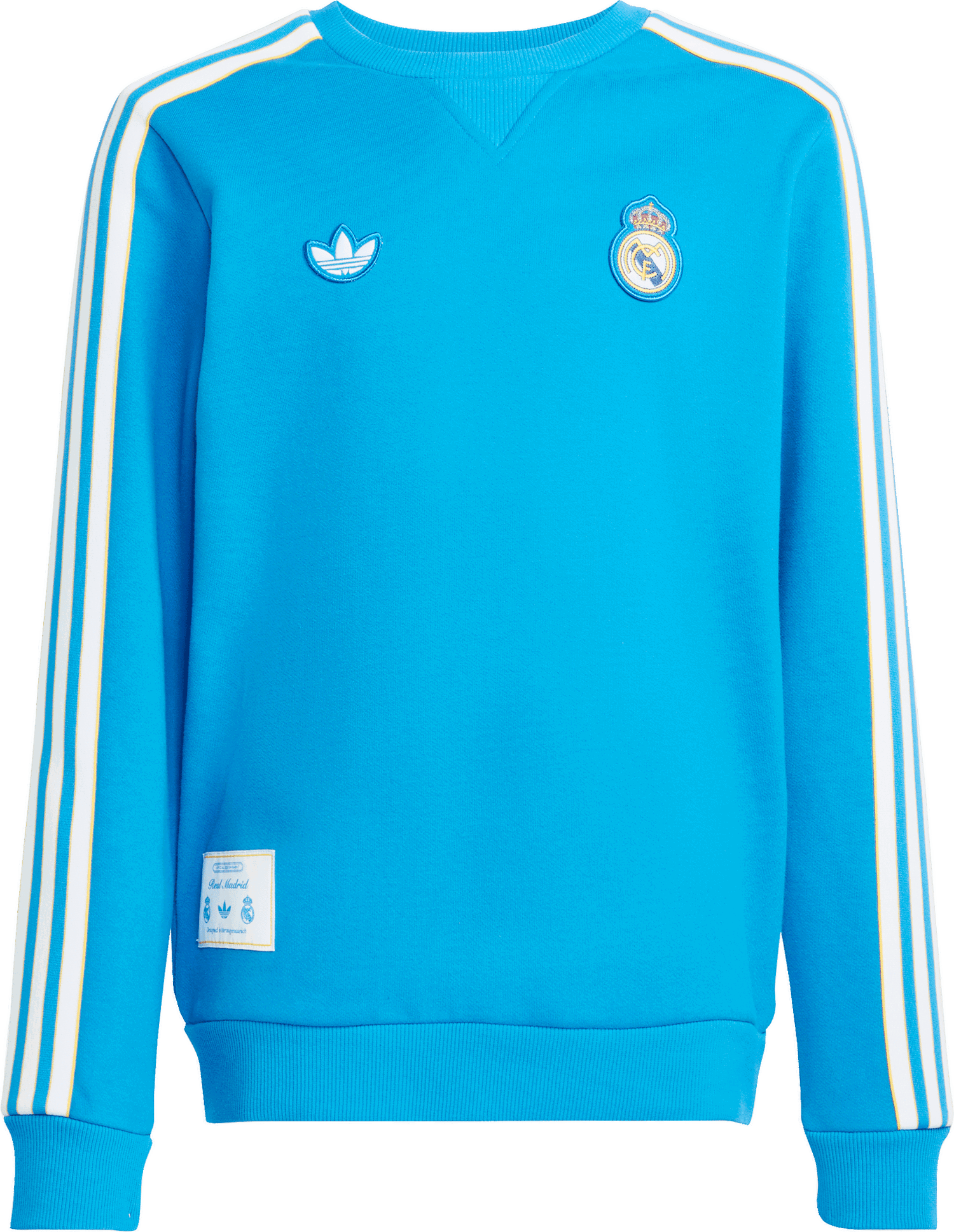 Суитчър adidas Originals Real Madrid Icon Crew Sweatshirt Синьо | jy1084, 0